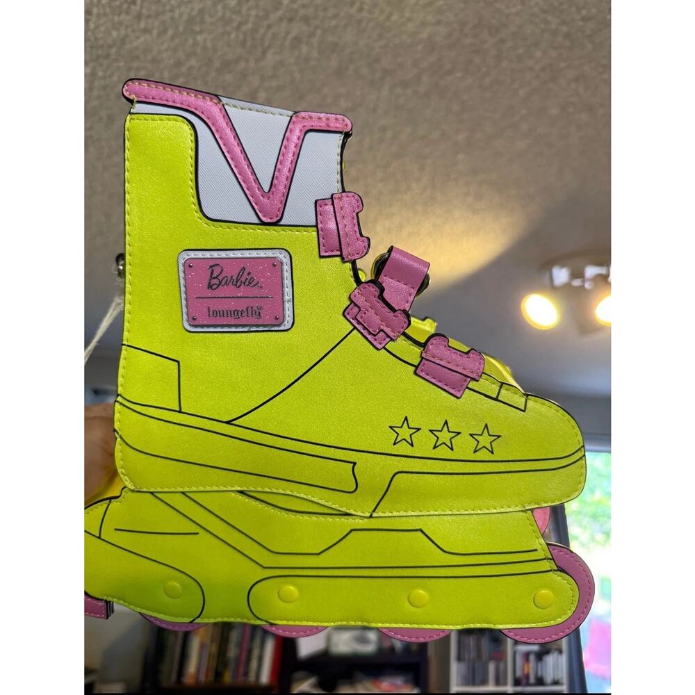 NWT SDCC 2024 Neon Barbie Roller Blade LF crossbody - small scuff near wheels